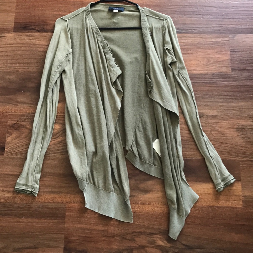 Diesel moss green cardigan